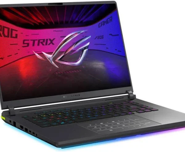 ASUS ROG Strix G16 Gaming Laptop Intel Core Ultra 9 275HX Processor 32GB RAM 1TB SSD Storage Nvidia RTX 5080 16GB Graphics 16 inch FHD+ WUXGA Display English Arabic Keyboard Eclipse Gray Operating System Windows 11 Home