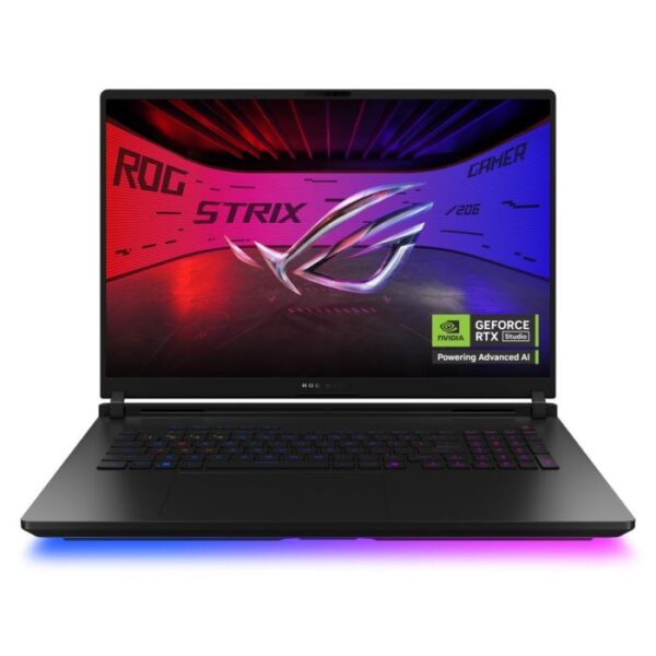 Asus ROG Strix SCAR 18 G835LX-SA047W Gaming Laptop Intel Core Ultra 9 275HX Processor 64GB RAM 4TB SSD Storage NVIDIA RTX 5090 24GB Graphics 18 inch WQXGA Display English Arabic Keyboard Black Operating System Windows 11