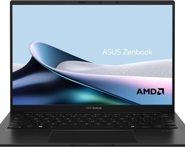 ASUS Zenbook 14 UM3406KA-PP147W Laptop AMD Ryzen AI 7 350 Processor 32GB RAM 1TB SSD Storage AMD Radeon Graphics 14 inch 3K OLED Display English Arabic Keyboard