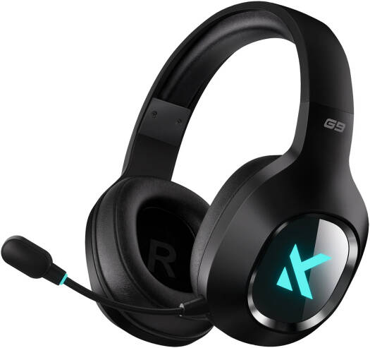 MCHOSE G9 Wireless Gaming Headset, 50mm Dynamic Drivers, 12ms Ultra Low Latency, AI Noise-Canceling Microphone