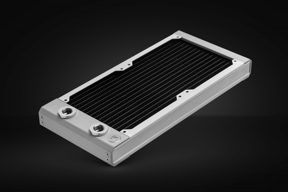 ek-quantum-surface-s240-white-slim-radiator ek quantum surface s240 white slim radiator - EK-Quantum Surface S240 - White