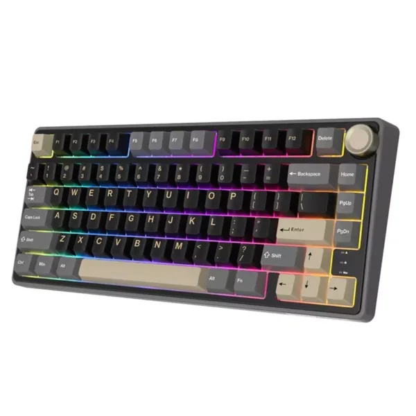 RK ROYAL Kludge R75 75% Wired Gaming Keyboard - Phantom