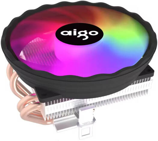 Aigo ICE400X 4 heat pipes cpu cooler Fan RGB 4pin PWM Computer Case Fan Silent Intel LGA 1700