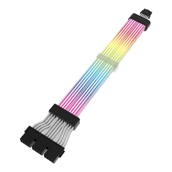 DARKFLASH LG04 ARGB POWER EXTENSION TABLE 12+4PIN Black