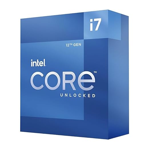 Intel Core i7-12700K Desktop Processor 12 (8P+4E) Cores