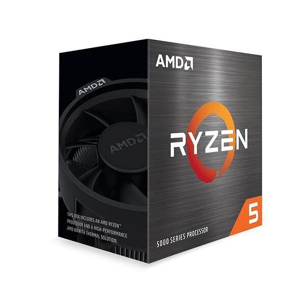 AMD 5000 Series Ryzen 5 5500 Desktop Processor 6 cores 12 Threads 19 MB Cache 3.6 GHz Upto 4.2 GHz Socket AM4 500 Series Chipset