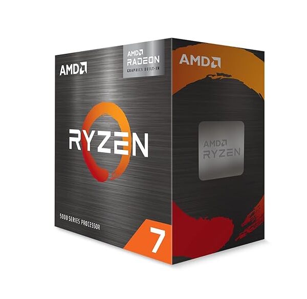AMD Ryzen™ 7 5700G Desktop Processor (8-core/16-thread, 20MB Cache, up to 4.6 GHz max Boost) with Radeon™ Graphics