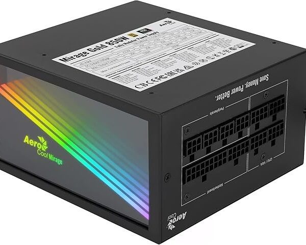 Aerocool Powerspply Mirage Gold 850W Fully Modular  UK Box