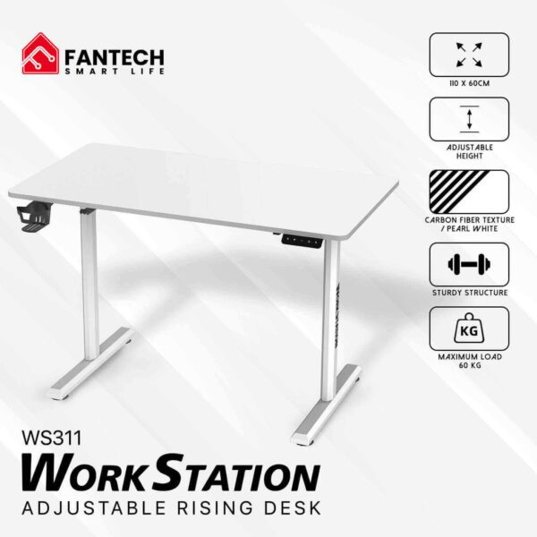 FANTECH WORKSTATION WS311 ADJUSTABLE RISING DESK
