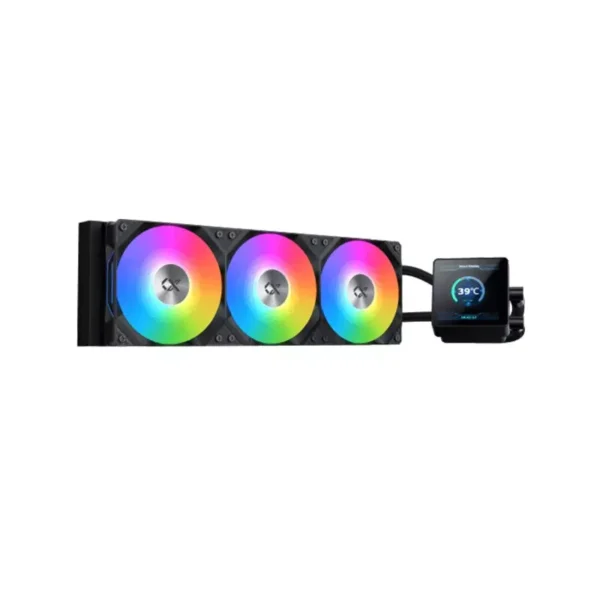 Xigmatek Connect 360 Smart LCD ARGB CPU Liquid Cooler - Black | EN45233
