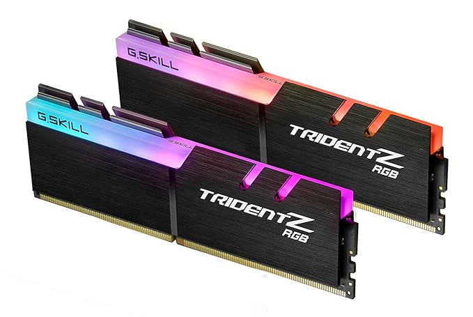 71-qOohP-jL._SX679_ 71 qOohP jL. SX679 - G.Skill Trident Z RGB 32GB(2x16GB) DDR4-3600MHz CL18-22-22-42 1.35V Desktop Memory RAM - F4-3600C18D-32GTZR, Black