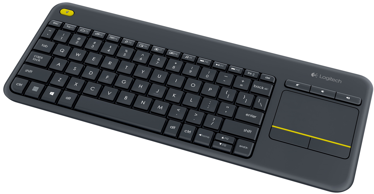 34955a28f41a4a2199c041918c705fbb 34955a28f41a4a2199c041918c705fbb - LOGITECH K400 Plus Wireless Touch Keyboard - BLACK - US INT'L