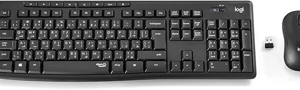 Logitech MK295 Silent Wireless Combo Keyboard And Mouse Black ARB