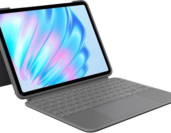 Logitech Combo Touch Keyboard Case For Ipad Air 11-Inch (M2) ENG- Oxford Grey