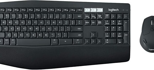 Logitech MK850 Performance Wireless Keyboard and MouseBlack  Arabic
