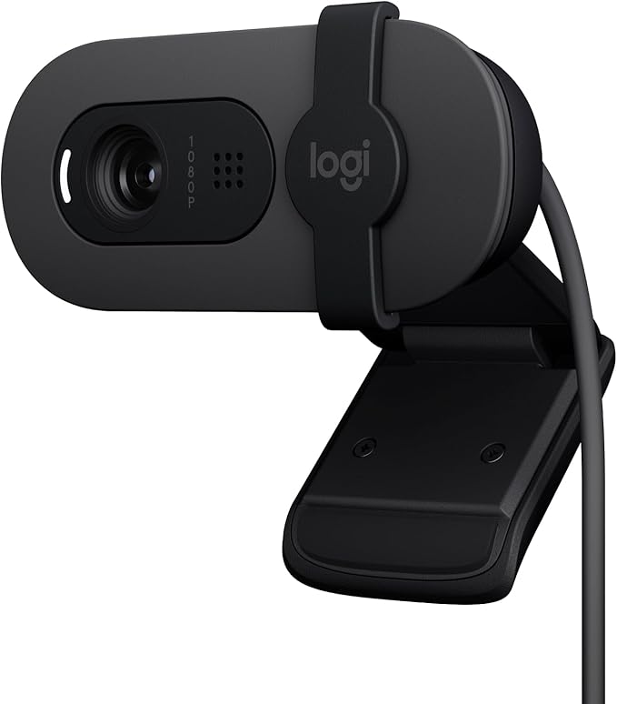 61dTSa1TG3L._AC_SX679_ 61dTSa1TG3L. AC SX679 - Logitech Brio 100 Full Hd 1080P WebCam Graphite
