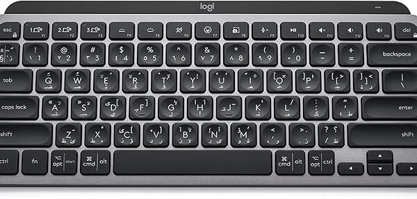 LOGITECH MX Keys Mini Bluetooth Illuminated Keyboard - GRAPHITE - ARABIC