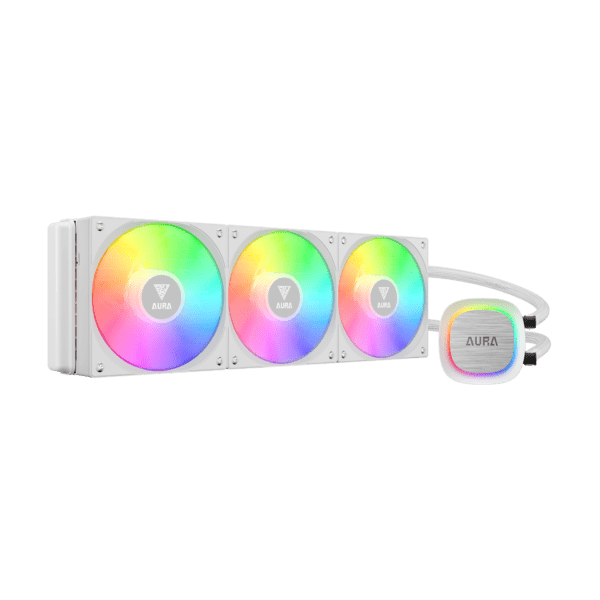 GAMDIAS GL240 V2 White Liquid Cooler