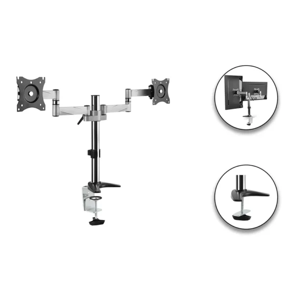 SkillTech Dual Monitors Premium Articulating Monitor Mount