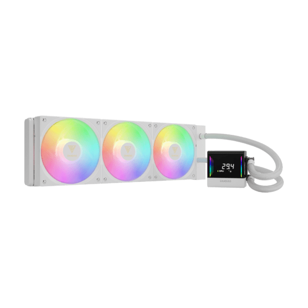 GAMDIAS CHIONE E4-360 White Liquid Cooler