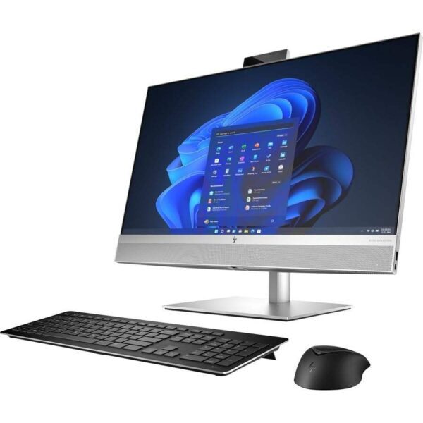 HP EliteOne 870-G9 All In One Computer QHD Touch screen  Intel® Core™ i9-14900 (14th Gen Processor), 32GB DDR5 Ram, 1TB SSD, 27. '' Full HD (1920x1080) IPS Screen, HP USB Wired Mouse & Keyboard, Windows 11 Home, Gray Color
