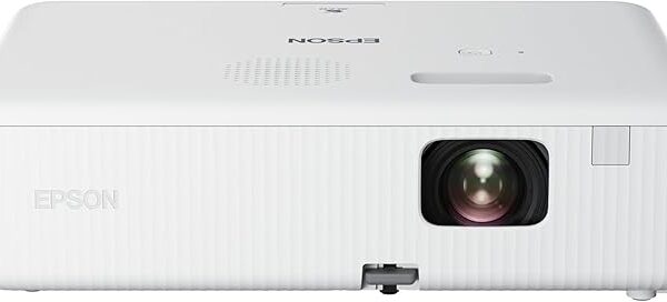 Epson CO-W01 WXGA Projector, 3LCD technology, 3,000 lumen brightness,  White, Compact