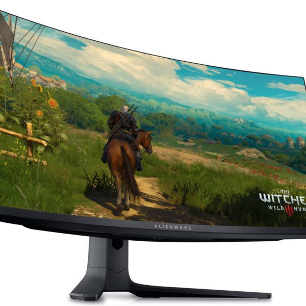 Dell Alienware 34 Curved Gaming Monitor, 34" WQHD QD-OLED Display, 165Hz Refresh Rate, 0.1ms (GtG) Response Time, AMD FreeSync Premium Pro Technology, Black- AW3423DWF