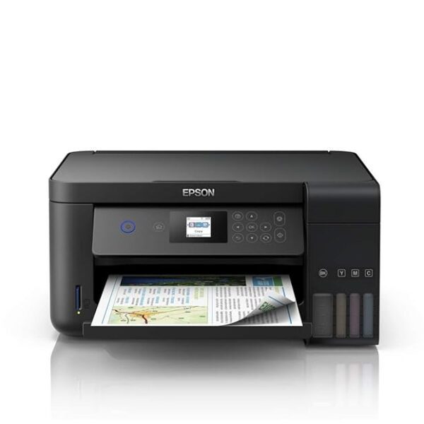 EPSON Ecotank L4260 Home Ink 101 Tank Printer Double-Sided A4 Colour 3-In-1 With Wi-Fi Direct, Smart Panel Connectivity And Lcd Screen Black