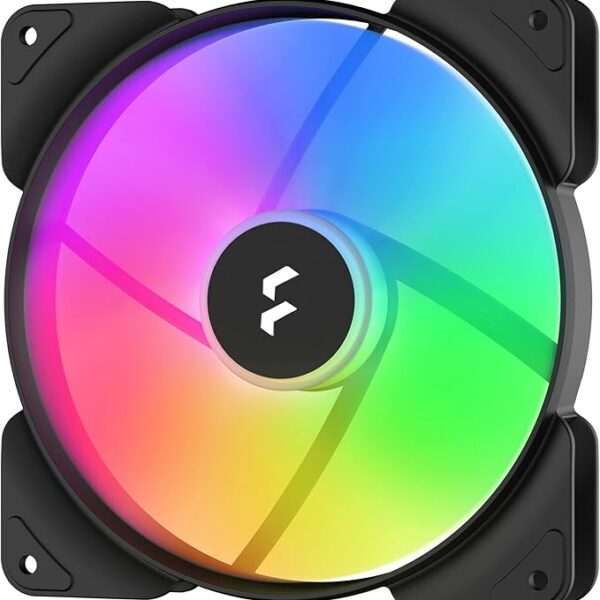 Fractal Design Aspect 14 RGB 140 mm 1000 RPM Black Frame 3-Pack Computer Fan FD-F-AS1-1406