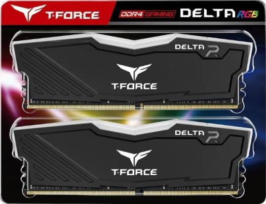 Team Group T-Force Delta RGB 16GB (2 x 8GB) 288-Pin DDR4 SDRAM DDR4 3200 (PC4 25600), Unbuffered, Aluminum Heat Spreader | TF3D416G3200HC16CDC01