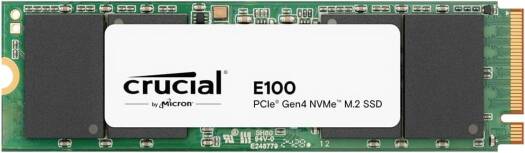 Crucial E100 1TB M.2 NVMe PCIe Gen4 Internal SSD, Up to 5,000MB/s, Laptop & Desktop Compatible, Durable and Dependable | CT1000E100SSD8