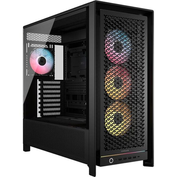 CORSAIR FRAME 5000D RS HIGH-AIRFLOW 4F ARGB MID-TOWER CASE,BLACK | CC-9011309-WW
