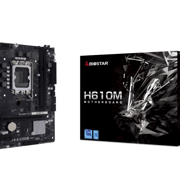 BIOSTAR H610MHC 2.0 MOTHERBOARD