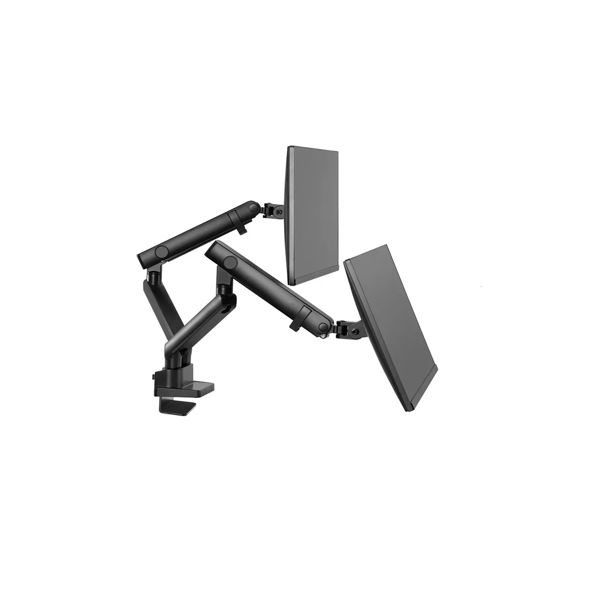 Best Gas Spring Monitor Arm3854acd76cd23c3ee22facda426d3edb Best Gas Spring Monitor Arm3854acd76cd23c3ee22facda426d3edb - SkillTech SH20 C024 Aluminium Slim Pole-Mounted Spring-Assited Dual Monitor Mount