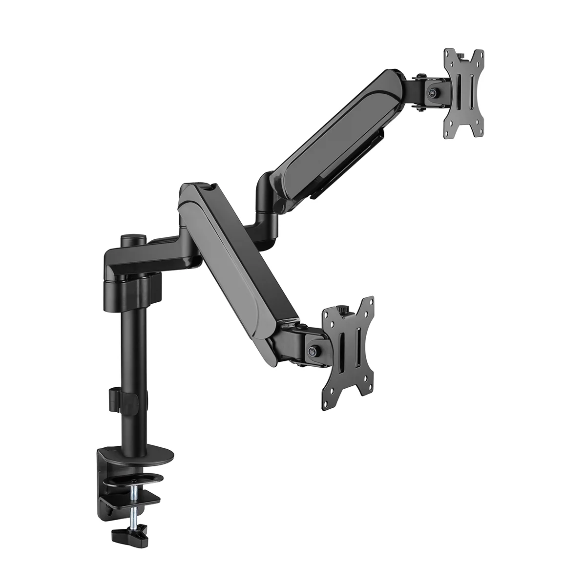 Gas Spring Monitor Arm67a801b172c90b390c3a460741345947 Gas Spring Monitor Arm67a801b172c90b390c3a460741345947 - SkillTech SH48 C024 Dual Monitors Pole-Mounted Gas Spring Monitor Arm