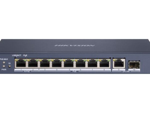 8 Port Gigabit Unmanaged POE Switch I DS-3E0510HP-E