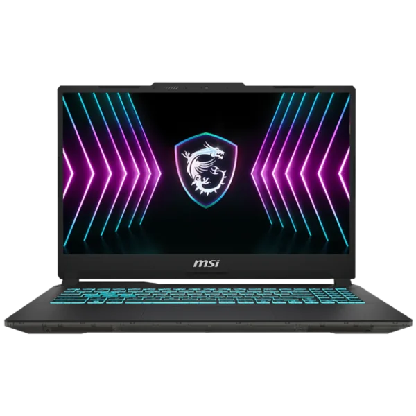 MSI CYBORG 15 A2RVE 9S7-15K111-2030 | Intel Core 7 240H, 16GB RAM, 512GB SSD, 15.6" FHD IPS 144Hz, 6GB NVIDIA RTX 4050, Windows 11 Home, Eng-Arab Keyboard, Black