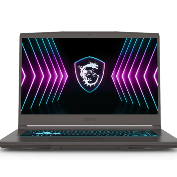 MSI THIN 15 B2RVE 9S7-16R831-3097 | Intel Core 7 240H, 16GB RAM, 512GB SSD, 15.6"FHD IPS 144Hz, 6GB NVIDIA RTX4050, Win11 Home, Eng-Arab Keyboard, Gray