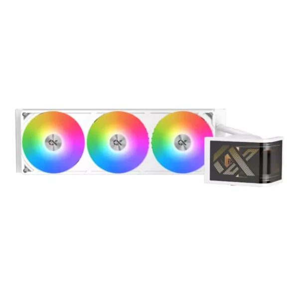 Xigmatek Connect Ultra 360 ARGB AIO CPU Liquid Cooler - White | EN48388