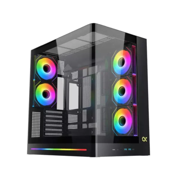 Xigmatek Pano II Air Tempered Glass E-ATX Case - Black | EN48517