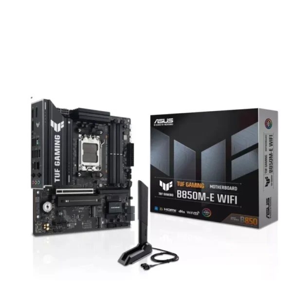 ASUS TUF GAMING B850M-E WIFI ATX Mainboard Sockel AM5 DP/HDMI/USB-C
