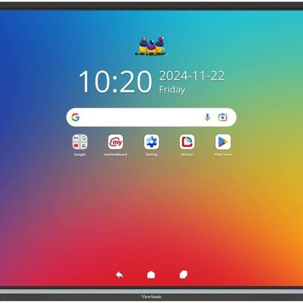 ViewSonic IFP9851 EDLA Interactive Display, 98" TFT LCD Module with DLED Display, 4K UHD Resolution, Ultra Fine Touch Touch Tech, 50 Touch Points, 1.07b Color Support, Black | IFP9851