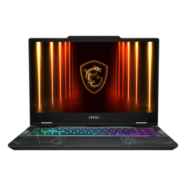 MSI Cyborg 15 B2RWEKG Gaming Laptop, Intel Core 7 240H Processor, 16GB RAM, 1TB SSD, 8GB Nvidia RTX 5050 Graphics, 15.6" FHD 144Hz Display, Windows 11 Home, 4-Zone RGB English & Arabic Gaming Keyboard, 2 Year Warranty | 9S7-15Q342-275