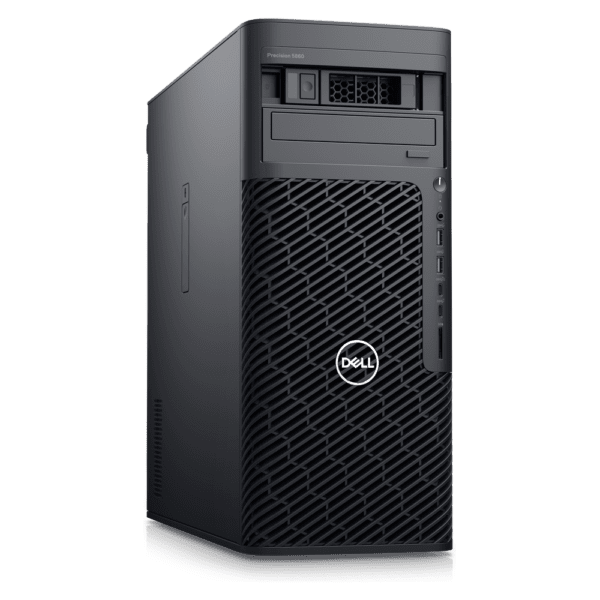 Dell Precision 5860 Tower Desktop PC, Intel Xeon W3-2423 Processor, 16GB RAM, 1TB SSD, DOS, Wired Keyboard & Mouse Included, 1350W Platinum Power Supply, 3 Year Warranty
