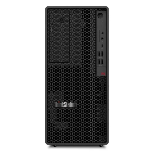 Lenovo ThinkStation P2 Tower Workstation PC, Intel Core i9-14900 Processor, 8GB RAM, 512GB SSD, DOS, 500W Power Supply, 3 Year Warranty