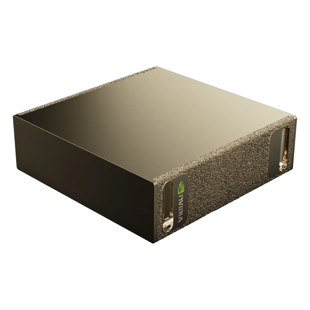 NVIDIA-DGX-SPARK-AI-SUPERCOMPUTER-2-1761911171806 (1) NVIDIA DGX SPARK AI SUPERCOMPUTER 2 1761911171806 1 - NVIDIA DGX Spark Personal AI Supercomputer, 20 core Arm GB10 Processor, 128GB RAM, 4TB SSD, DOS, NVIDIA Blackwell Architecture Graphics, Compact Form Factor, 240W Power Supply, ConnectX Networking, 1 Year Warranty | DGXSPARK-FOUNEDIT-UK