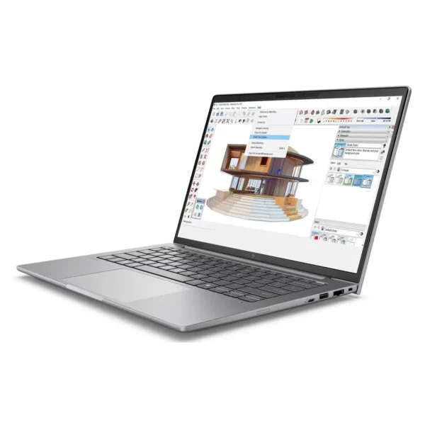 HP ZBook 8 G1i 14 Workstation Laptop, Intel Core Ultra 7 255U Processor, 16GB DDR5 RAM, 1TB SSD, 14" WUXGA Display, Windows 11 Pro, Backlit English Keyboard, 1 Year Warranty | C9FV6ES