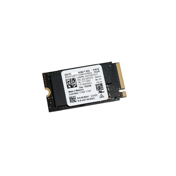 PULLED OUT SSD - WD SSD 512GB PC 2242 - SN7100S - NVME GEN4 X 4