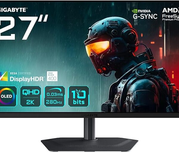 GIGABYTE MONITOR 27" OLED FLAT MO27Q2A