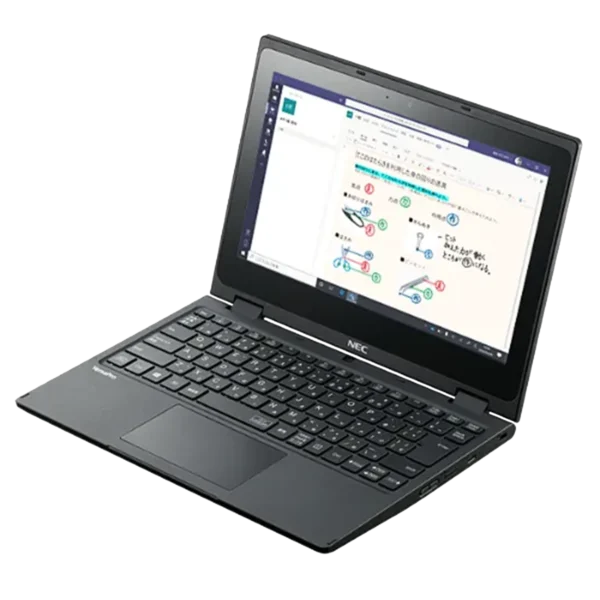 NEC VersaPro VEE11/R5 Laptop | Intel Celeron N5100(1.1GHz) | Storage Flash memory 64G | Ram 8GB | 11 Inch 360 Touch Panel | Windows 11 Education | ENG/Arabic Keyboard